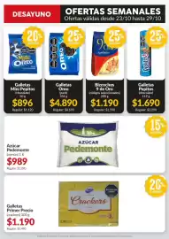Catálogo Supermercados Aiello semana 43 Página 2: Pedemonte azúcar €989,00, Primer Precio galletitas clásicas €1.190,00