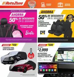 Catálogo AutoZone Página 2: Auto alumisoft €150,00, Autoestéreo inalámbrico con pantalla táctil sdx €2.999,00