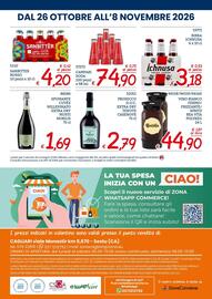 Volantino Zona Pagina 32: Prosecco Tenute Casenove €2,79, Campari soda €74,90