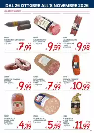 Volantino Zona Pagina 11: Soppressata in tela di juta Viani €7,99, Spianata piccante Casa Modena €10,99