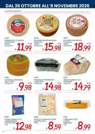 Volantino Zona Pagina 12: Caciotta Canestrata Lago d'Oro €9,98, Pecorino semistagionato Risveglio €15,98