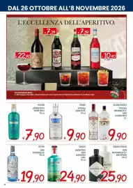 Volantino Zona Pagina 18: Sabatini gin €24,90, Vodka Absolut €9,90