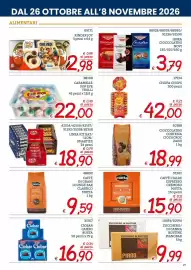 Volantino Zona Pagina 27: Linea cioccolatini Novi €3,79, Kinder Joy €2,98