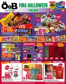 ÖoB annonsblad vecka 44 Sida 1: Party Mix €39,90, Godis €50,00
