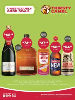Thirsty Camel (valid until 8-11)