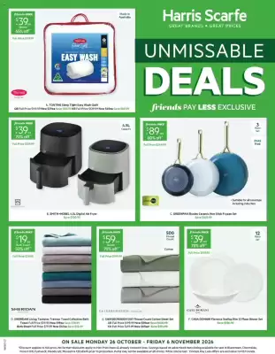 Harris Scarfe (valid until 6-11)