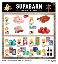Supabarn catalogue week 44 Page 1: Zooper Dooper Ice Blocks €3,99, Sunrice Jasmine Fragrant Rice €13,49