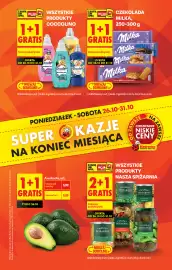 Biedronka gazetka | Super okazje na koniec miesiąca Strona 1: Czekolada Milka, Nasza Spiżarnia Ogórki Konserwowe