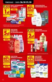Biedronka gazetka tydzień 44 Strona 14: L'Oréal Paris Elseve €5,00, Pasty i szczoteczki do zębów €1,00