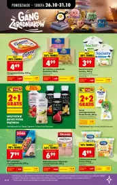 Biedronka gazetka tydzień 44 Strona 30: Ser topiony Hochland €4,99, Serek homogenizowany Danio Pouch €3,99