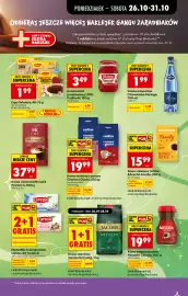 Biedronka gazetka tydzień 44 Strona 31: Kawa mielona Lavazza Crema e Gusto €19,99, Kawa ziarnista Jacobs Krönung €89,99
