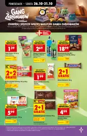 Biedronka gazetka tydzień 44 Strona 37: Napój izotoniczny Dr Witt €2,69, Śmiejęlki Happies Nimm2 €4,99