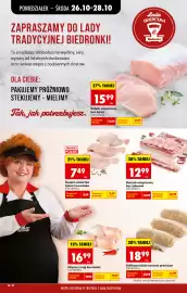 Biedronka gazetka tydzień 44 Strona 40: Boczek wieprzowy bez żeberek €12,99, Kiełbasa biała surowa premium €18,99