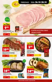 Biedronka gazetka tydzień 44 Strona 43: Żeberka wieprzowe barbecue Wolno Gotowane Kraina Mięs €19,90