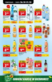 Biedronka gazetka tydzień 44 Strona 74: Woda mineralna Nałęczowianka €1,69, Sok Vital Fresh Mix Smaków €9,99