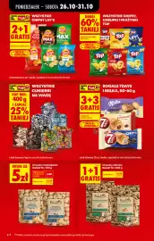 Biedronka gazetka tydzień 44 Strona 8: Orzechy włoskie BakaD'Or €16,95, Rogale 7Days i Milka