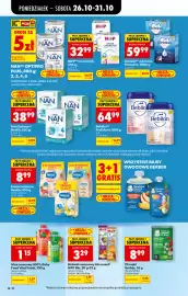 Biedronka gazetka tydzień 44 Strona 86: Batonik owocowy lub muesli HiPP Bio €3,29, HIPP Combiotik €32,99