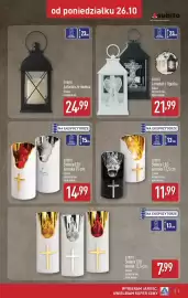 ALDI gazetka | Szeroka oferta zniczy w super cenach Strona 3: Świeca LED szeroka 12,5 cm €11,99, Świeca LED €14,99
