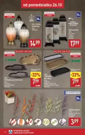 ALDI gazetka | Szeroka oferta zniczy w super cenach Strona 6: JUMI Podkładka pod znicze serce €7,99, Kapliczka mini €17,99
