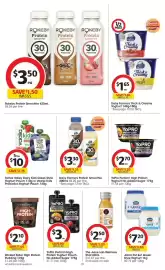 Coles catalogue week 44 Page 29: YoPro Perform High Protein Yoghurt No Added Sugar €2,70