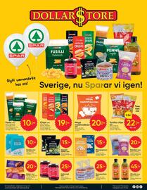 DollarStore annonsblad Sida 8: Spar micropopcorn €15,00, Spar granulated sugar €10,00