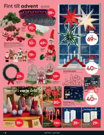 DollarStore annonsblad Sida 6: Polkakäppar €130,00, Blockljus Kotikulta €39,00