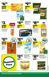 Woolworths catalogue week 44 Page 25: Westgold Grass Fed Butter €4,50, Paddle Pop Banana €6,00