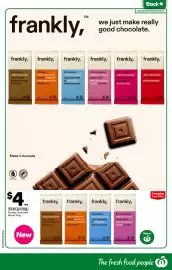 Woolworths catalogue week 44 Page 36: Frankly, Chocolate Blocks €4,00