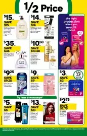 Woolworths catalogue week 44 Page 40: Stayfree Super Ultra Thin with wings Pads €3,00, Carefree Barely There Liners €2,75