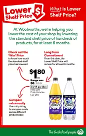 Woolworths catalogue week 44 Page 6: Kirks Soft Drink Varieties €1,80