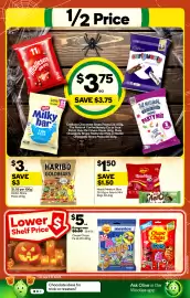 Woolworths catalogue week 44 Page 7: PACKS 11 Maltesers FUN SIZE Harrese Nestle LOTS TO SHARE Milky bar FUN SIZE MADE WITH