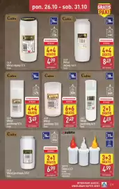 ALDI gazetka tydzień 44 Strona 35: Świeca LED €4,99, Calix Wkład parafinowy €3,49