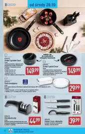 ALDI gazetka tydzień 44 Strona 38: GERLACH Ostrzątka do noży €44,99, GERLACH Zestaw 2 noży z obieraczką €39,99