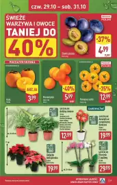 ALDI gazetka tydzień 44 Strona 39: Pomidory żółte €12,99, Mandarynki €5,99