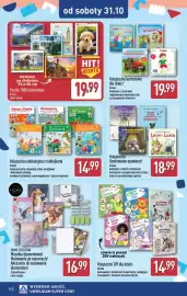 ALDI gazetka tydzień 44 Strona 50: Książeczka Ilustrowane opowieści €18,99, Książeczka edukacyjna z naklejkami €14,99