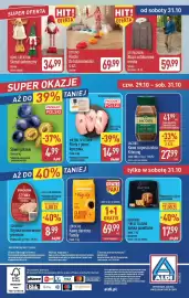 ALDI gazetka tydzień 44 Strona 53: Gourmet Babka panettone klasyczna €17,99, Kawa rozpuszczalna Krönung €27,99