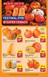 ALDI gazetka tydzień 44 Strona 8: Dynia €0,99, Dynia piżmowa €3,99