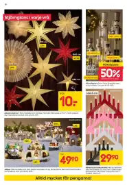 Rusta reklamblad vecka 44 Sida 10: Avesta adventsljusstake €29,90, Nötnäppare €24,90