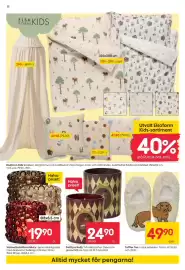 Rusta reklamblad vecka 44 Sida 32: Doftljus Nelly €24,90, Tofflor Tax €49,90