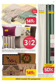 Rusta reklamblad vecka 44 Sida 33: Halva priset! €149,00, Plåd Mysan €179,00