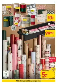 Rusta reklamblad vecka 44 Sida 5: Merry Christmas 4-5-pack 10:-/pack 3 m 19:90/st 40 m 19:90/st SIMAS GIRL Wrapping MERRY CU