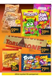Rusta reklamblad vecka 44 Sida 7: Skåne Konfektyr Cream Fudge €59,90, Roshen godis olika sorter €39,90