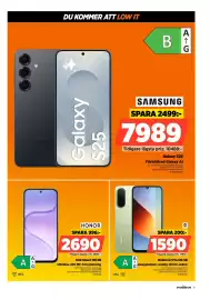 Power reklamblad vecka 44 Sida 17: Honor 600 Smart 128 GB €2.690,00, Redmi A7 Pro 128 GB €1.590,00