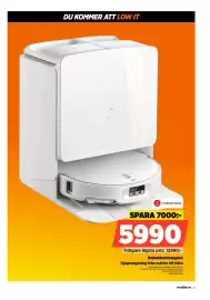 Power reklamblad vecka 44 Sida 21: Roborock Robotdammsugare €5.990,00