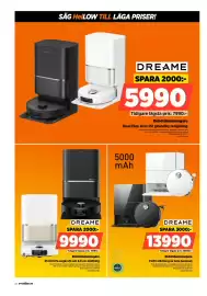 Power reklamblad vecka 44 Sida 22: Dreame robotdammsugare €9.990,00, Dreame robotdammsugare €13.990,00