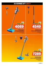 Power reklamblad vecka 44 Sida 23: Dyson skaftdammsugare €4.549,00, Dyson skaftdammsugare €7.289,00