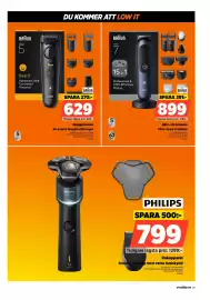 Power reklamblad vecka 44 Sida 29: Braun skäggtrimmer €629,00, Braun allt-i-ett-trimmer €899,00