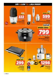 Power reklamblad vecka 44 Sida 32: Point hackare €222,00, Point matberedare €1.298,00