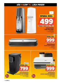 Power reklamblad vecka 44 Sida 34: Point mandolinskärare €999,00, Point varmvattendispenser €799,00