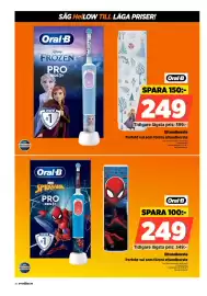Power reklamblad vecka 44 Sida 36: Oral-B el tandborste €249,00, Oral-B el tandborste €249,00